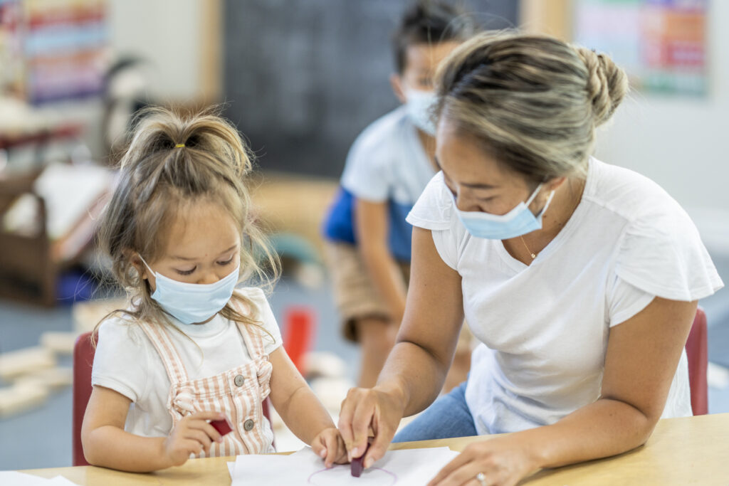 Employee supported childcare during COVID-19