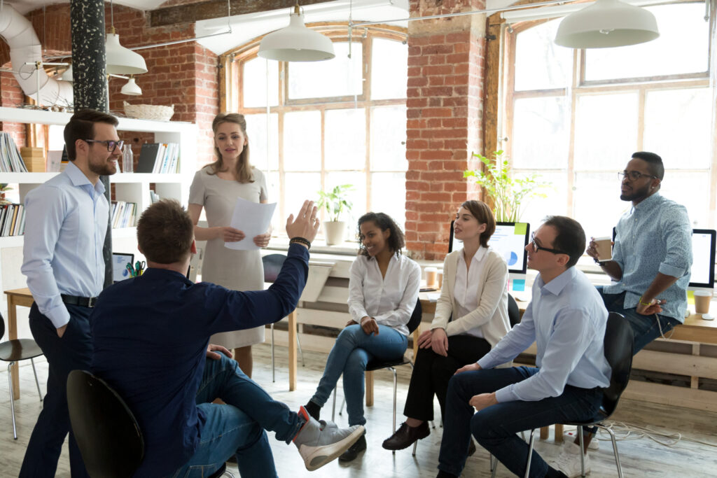 Human Resources Team Discussion
