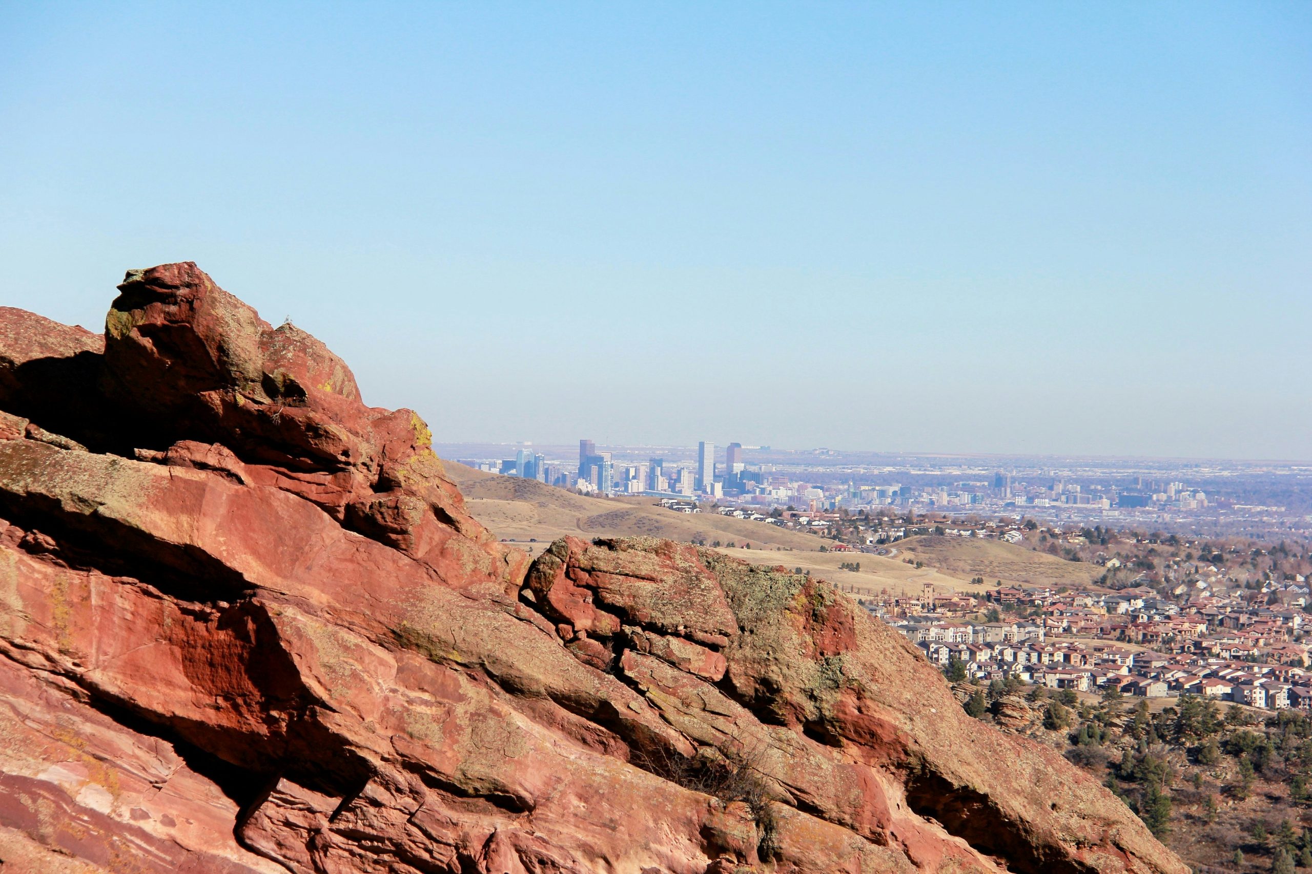 mountain views of denver colorado