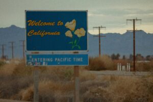california state sign