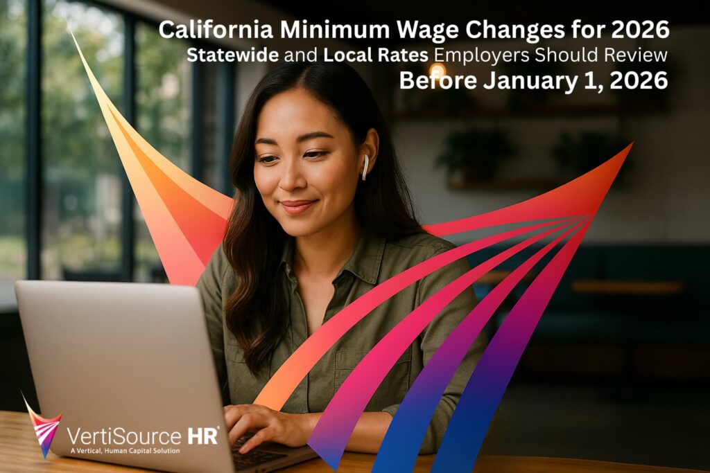 California minimum wage changes for 2026
