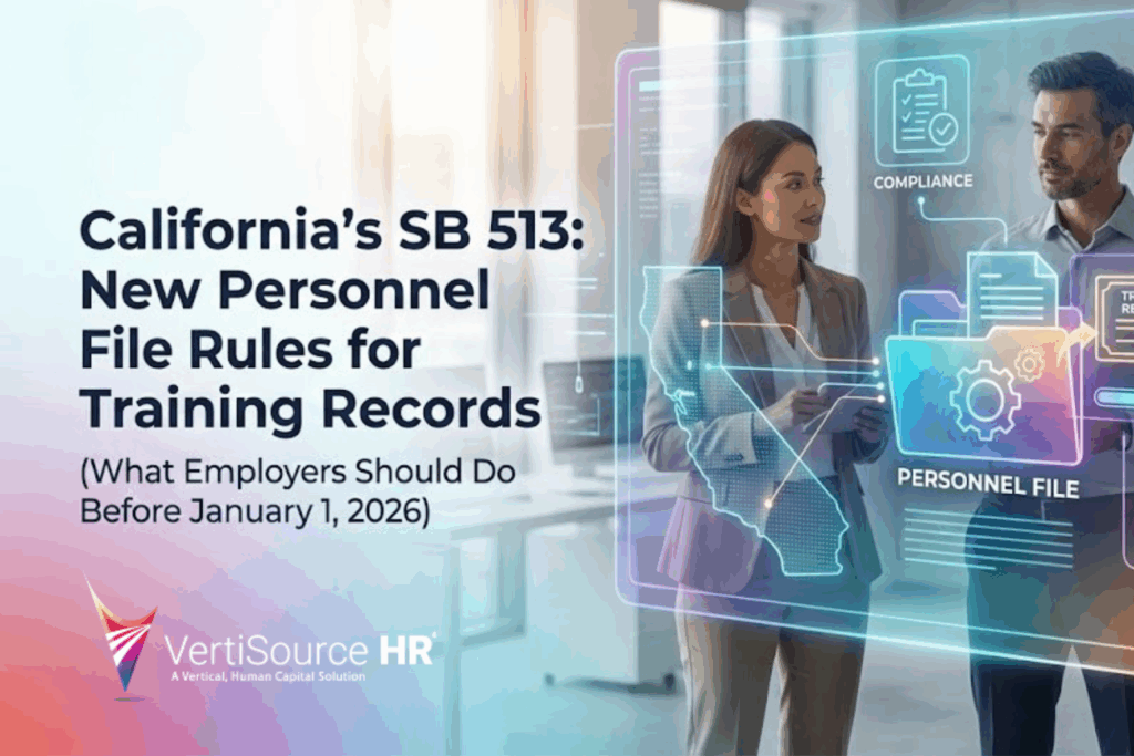 California’s SB 513: New Personnel File Rules for Training Record